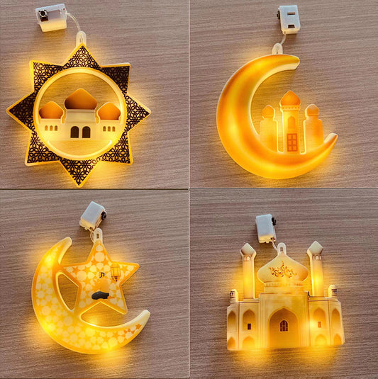 Star Moon Pendant Decorative Lamp