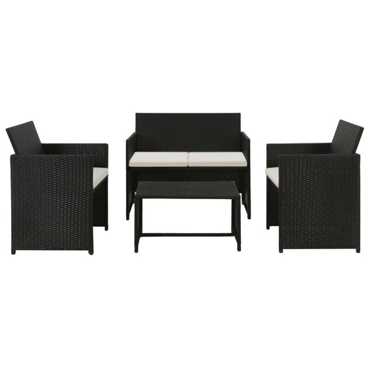 4 Piece Garden Lounge with Cushions