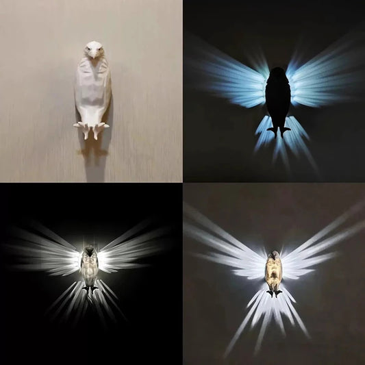 Bird Wall Lamp Owl Eagle Shape Projector